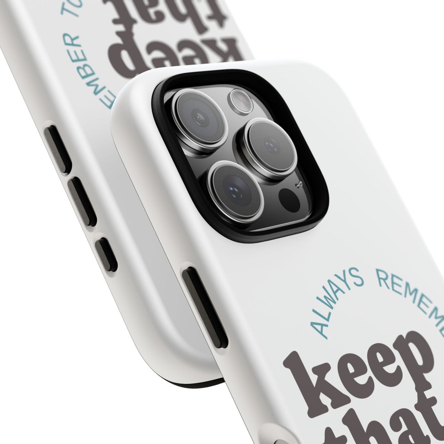 "Keep That Drive Alive" Phone Case (White)