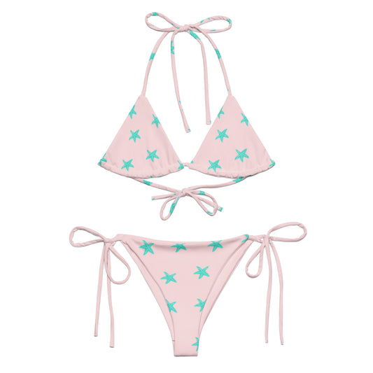 Starfish Triangle Bikini (Pink)